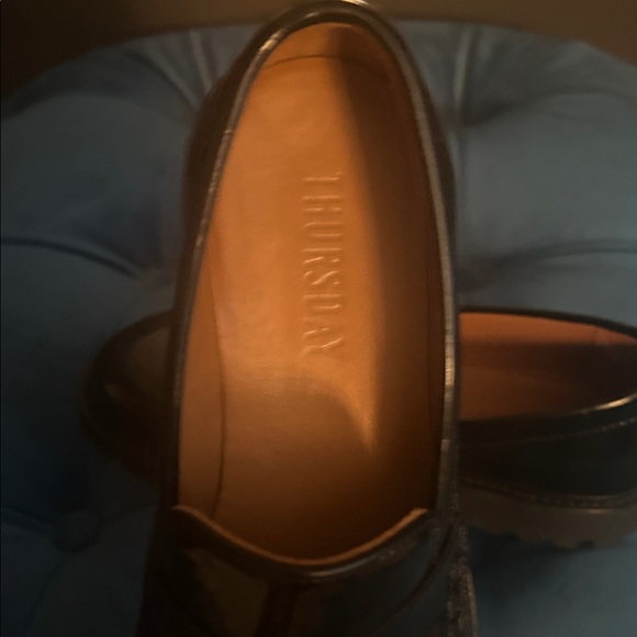 Thursday Boot Company Glossy Black Loafers - Picture 7 of 7
